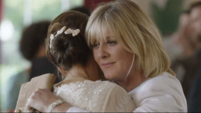 Sarah Lancashire (Caroline) and Nicola Walker (Gillian). Last Tango in Halifax. © Sally Wainwright, Red Production Co., BBC.